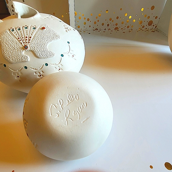 5 PC LOT OF VINTAGE "SHARLEEN PEDRO" SIGNED HANDMADE LAGUNA NM RARE VASES - Picture 2 of 9